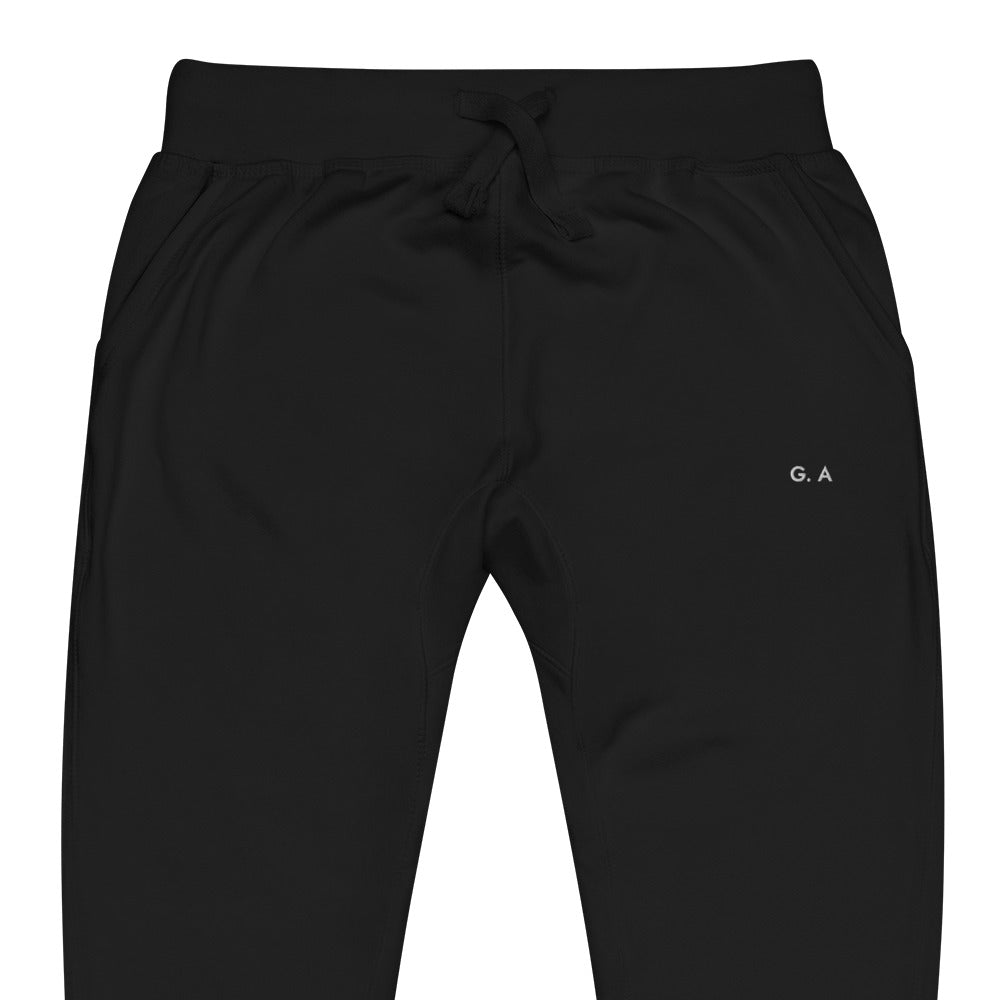 Brooke Fleece Jogger- Etna Black