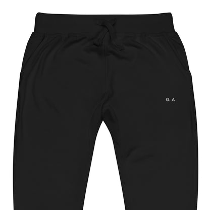 Brooke Fleece Jogger- Etna Black