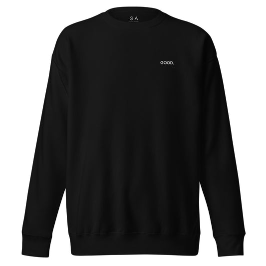 Brooke Crew Neck - Etna Black