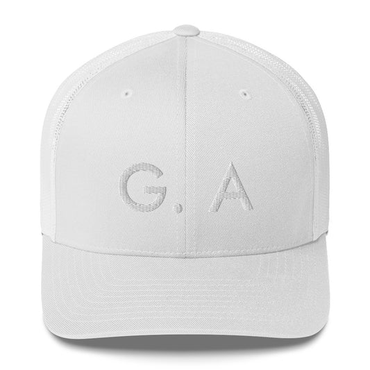 Dan Cap Classic Logo- Santorini White