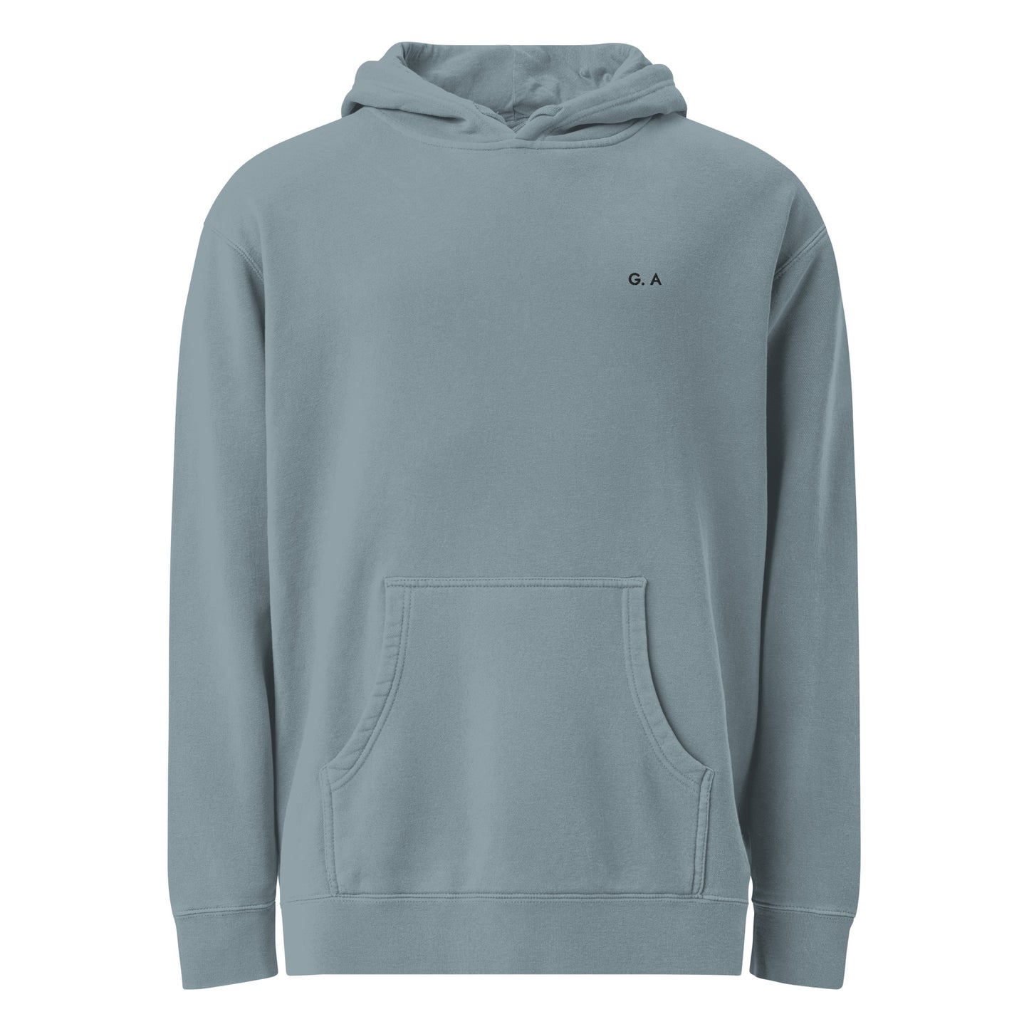 Stu Classic Logo Vintage Hoodie- Lagoon Blue