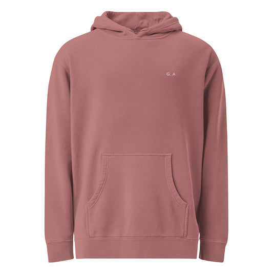 Stu Classic Logo Vintage Hoodie- Sandy Mauve